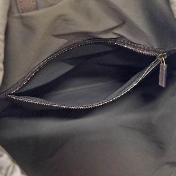 Gucci Drawstring Backpack GG Pattern Canvas Leather Yellow - Picture 9 of 13